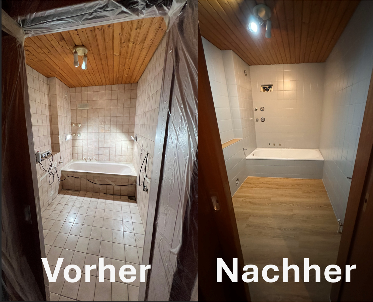 Erst olles Bad, dann tolles Bad!